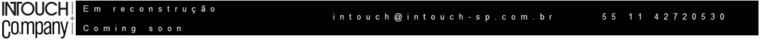 Intouch Company, novo site em construção.